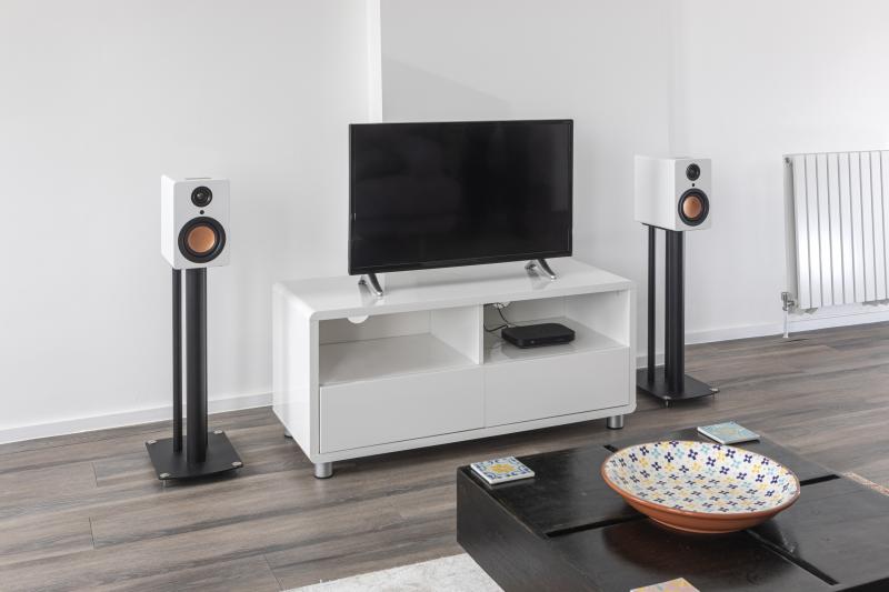  - Mitchell Acoustics uStream One | Photos des enceintes bibliothèque